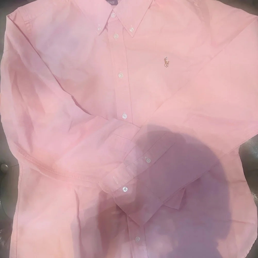 Ralph Lauren Kids Light Pink Button-Down Shirt - Picture 2 of 2